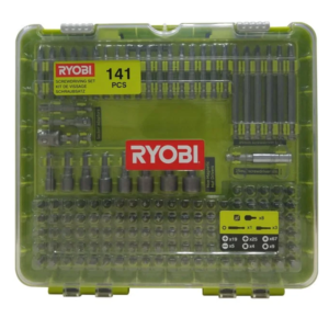 RYOBI Zestaw Bitów do Wkręcania - 141 Elementów RAKD141