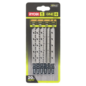 RYOBI Zestaw Brzeszczotów do Drewna do Wyrzynarek 6szt. RAK6JSBW