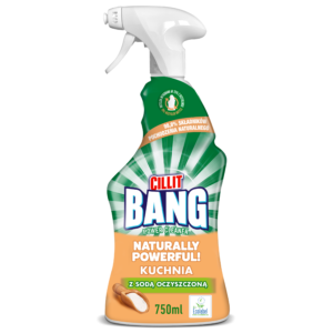Cillit Bang Naturally powerful spray do czyszczenia kuchni z sodą oczyszczoną 750ml