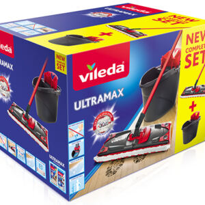 VILEDA Zestaw ULTRAMAX BOX mop + wiadro +wyciskacz