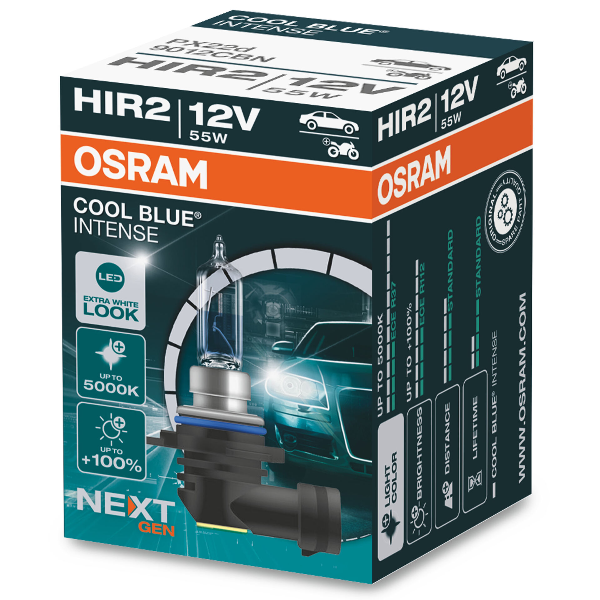 Osram Cool Blue Intense NextGen HIR2 Nowa Generacja
