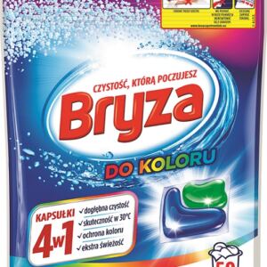 Bryza Kapsu艂ki do prania koloru 4w1 50 sztuk