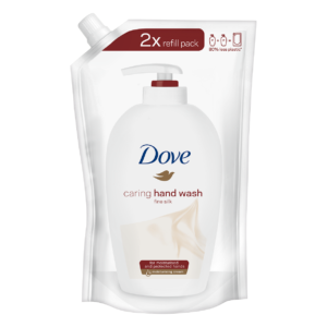 Dove Fine Silk Pielęgnujące Kremowe Mydło do mycia Rąk w Płynie Zapas 500ml