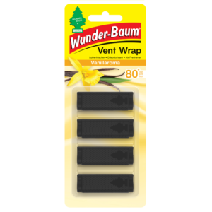 WUNDER-BAUM Zapach Odświeżacz Samochodowy Auta Do Kratki Wanilila 4 sztuki