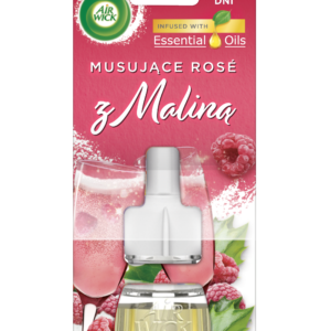 Air Wick Elektryczny odświeżacz wkład musujące rose z maliną 19ml