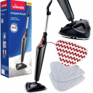 Vileda Mop Parowy Steam PLUS Power Pad Elektryczny
