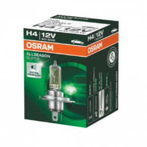 OSRAM ALLSEASON SUPER 呕AR脫WKA H4 12V 60/55W