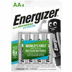 Energizer 4x Akumulatorki Baterie Paluszki AA HR6 2300mAh