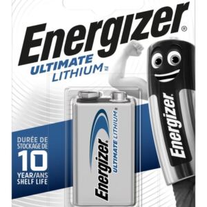Energizer Ultimate Bateria Litowa LA522 9V 6F22
