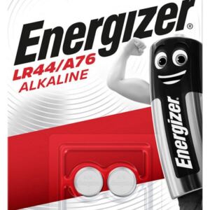 Energizer 2xBateria Alkaliczna Płaska Guzikowa Pastylkowa Mini G13 LR44 A76