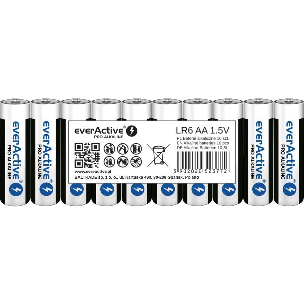 EVERACTIVE LR6 10PAK PRO ALKALINE - obrazek 4