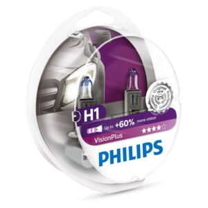Philips Żarówki H1 Vision Plus +60% Więcej Światła