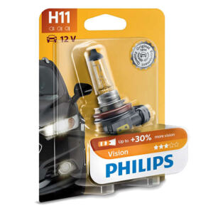 Philips Żarówka H11 Vision 55W +30% więcej światła
