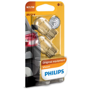 Philips Żarówki W21/5W Vision +30% więcej światła
