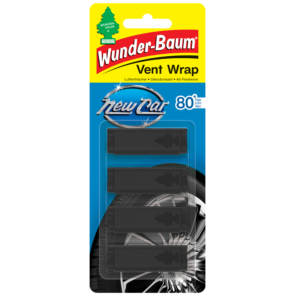 WUNDER-BAUM Zapach Samochodowy Do Kratki Odświeżacz New Car 4 sztuki