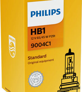 Philips Żarówka Standard Vision HB1 12V 65/45W