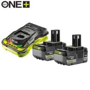 RYOBI Zestaw Startowy Akumulatory + Ładowarka 18V 2x 5Ah RC18150-250