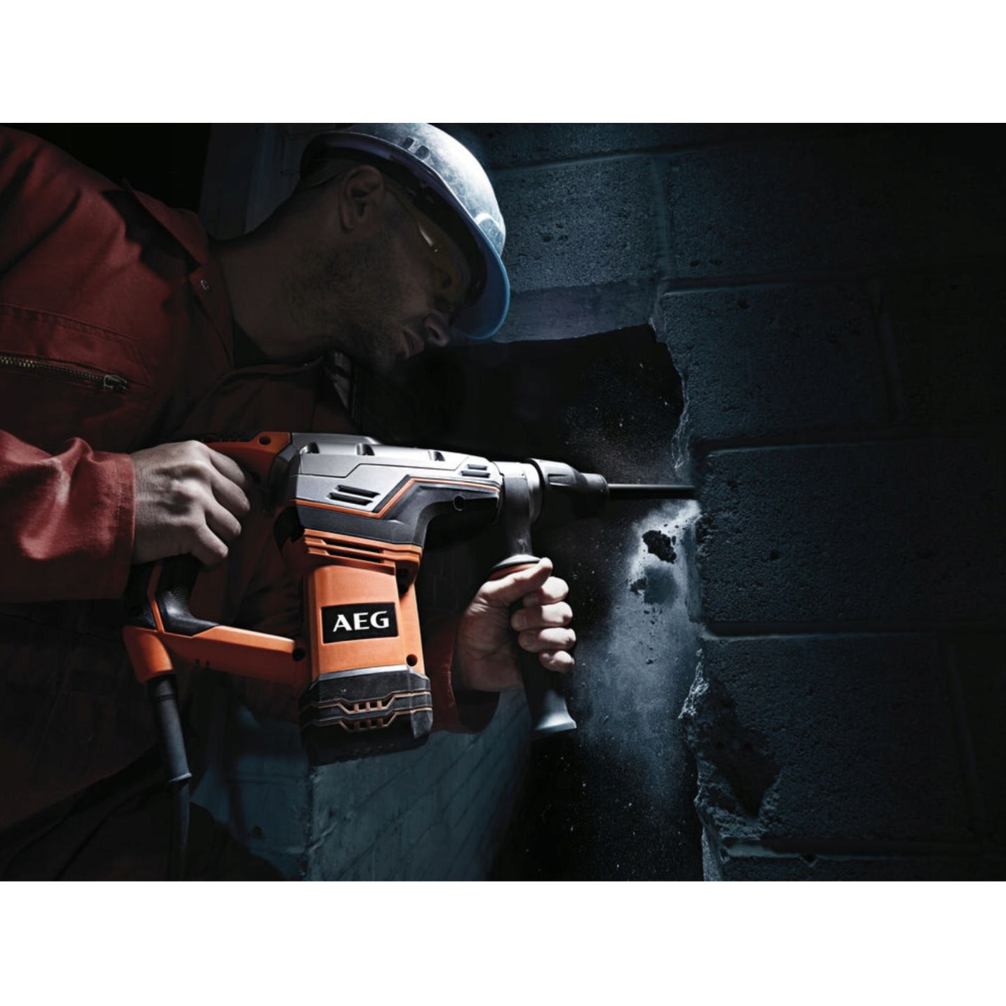 AEG MŁOT WIELOFUNKCYJNY UDAROWO-OBROTOWY SDS-MAX 1100W KH 5G - obrazek 4