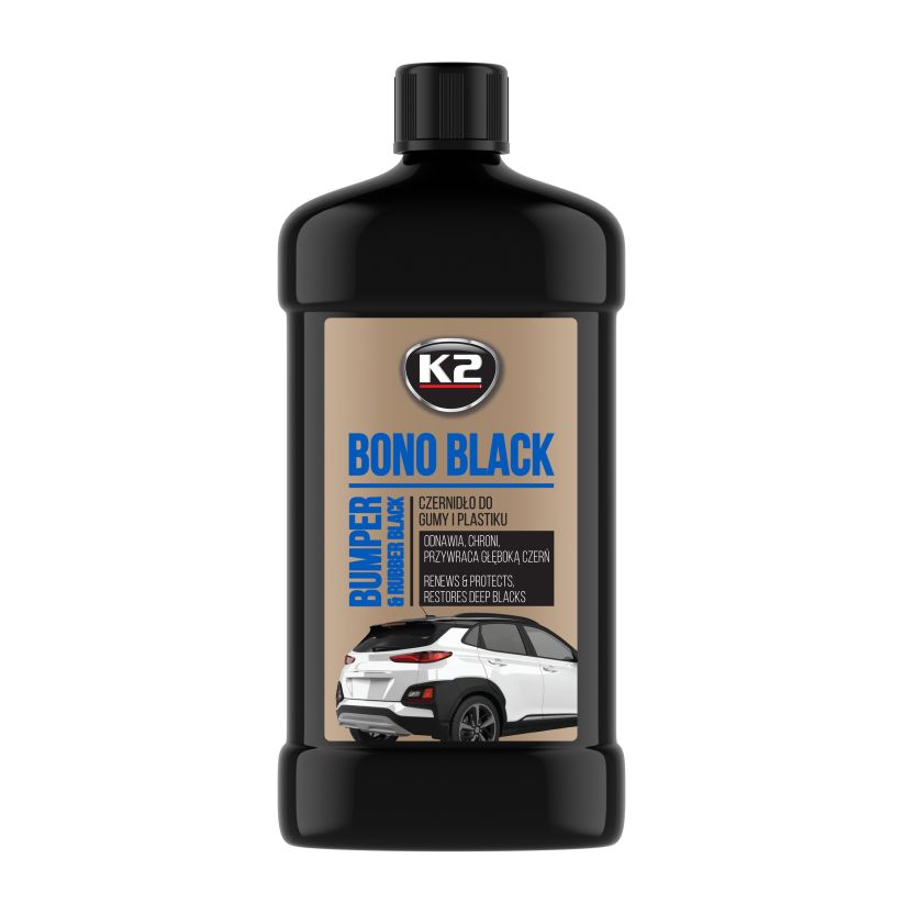 K2 BONO BLACK 500ML CZERNIDŁO PREPARAT DO REGENERACJI OPON PLASTIKÓW K035
