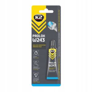K2 PROLOK W243 MEDIUM KLEJ DO GWINTÓW ŚRUB ŚREDNIA SIŁA 6ML B150