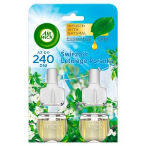 Air Wick Elektryczny odświeżacz wkłady świeżość letniego poranka 2 sztuki
