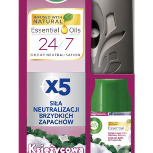 Air Wick Freshmatic automatyczny odświeżacz powietrza + wkład księżycowa lilia otulona satyną 250ml