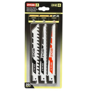 RYOBI Zestaw Brzeszczotów do Drewna Do Metalu do Pił Szablastych Wyrzynarek