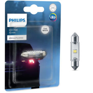 PHILIPS LED Ultinon Pro3000 C5W C10W 43mm 6000K