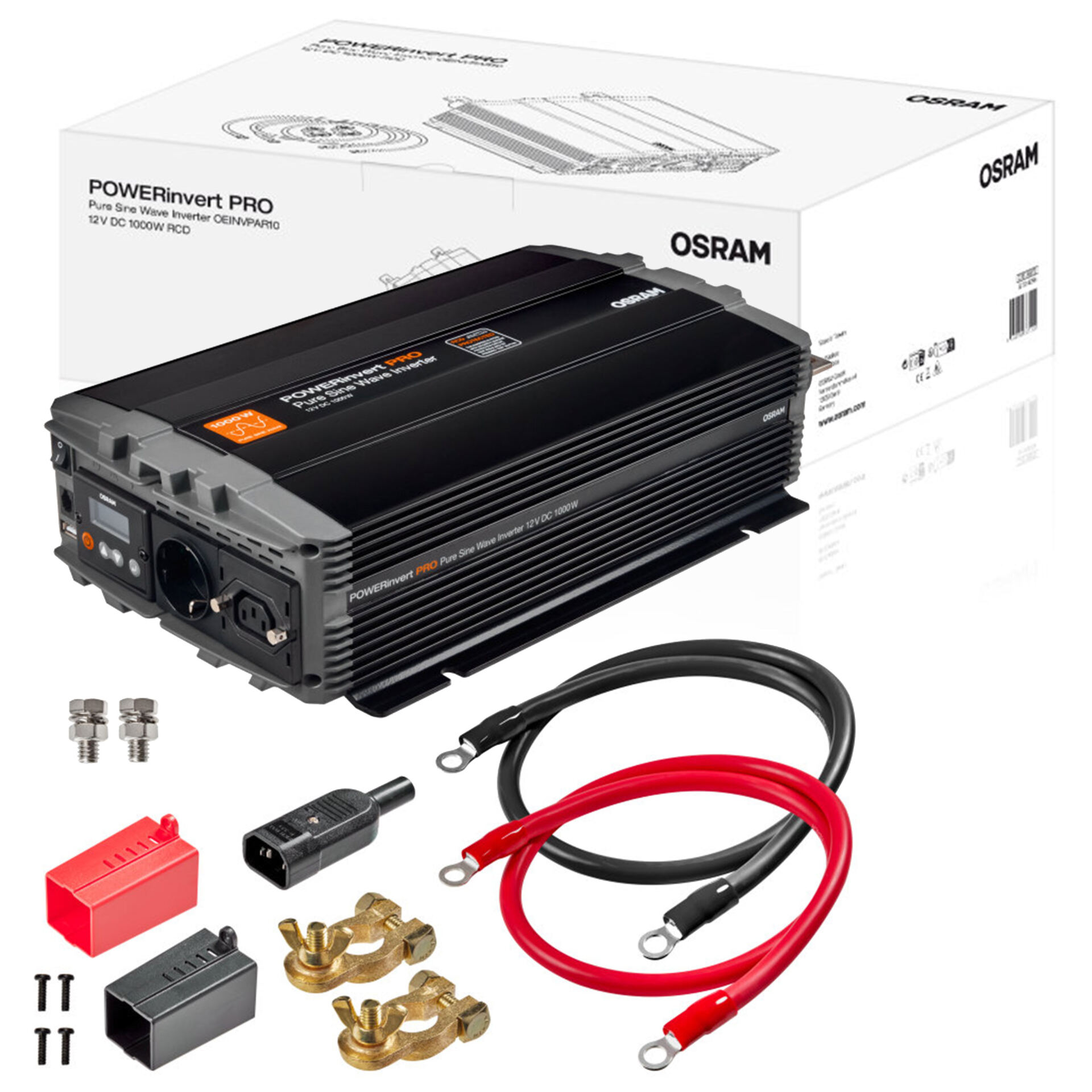 OSRAM Inwerter falowy z sinusoidą czystą moc 1000W