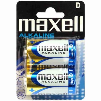Maxell Alkaline 2xbateria alkaliczna LR20/D