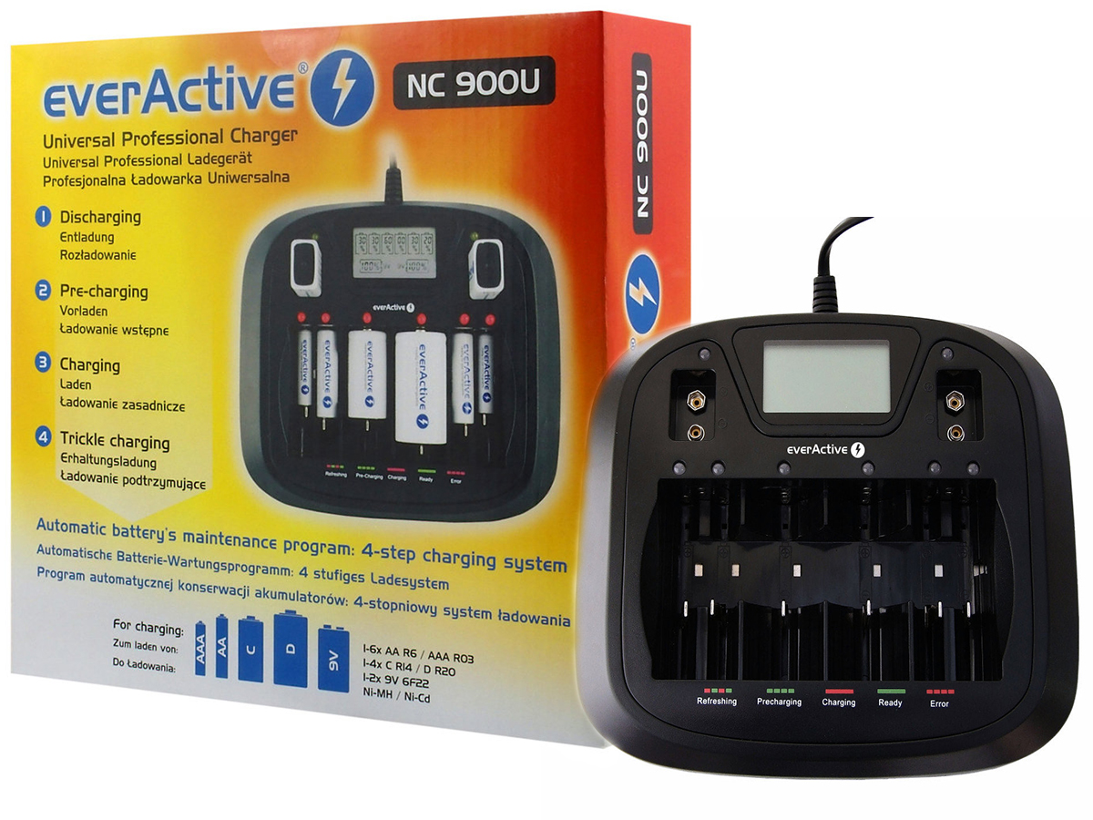 everActive Ładowarka NC - 900 U - obrazek 5