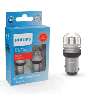 Philips LED Ultinon Pro7000 P21/5W RED RU70 12/24V X2