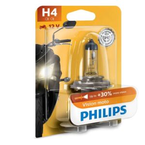 Philips Żarówka H4 Vision Moto +30% Więcej Światła