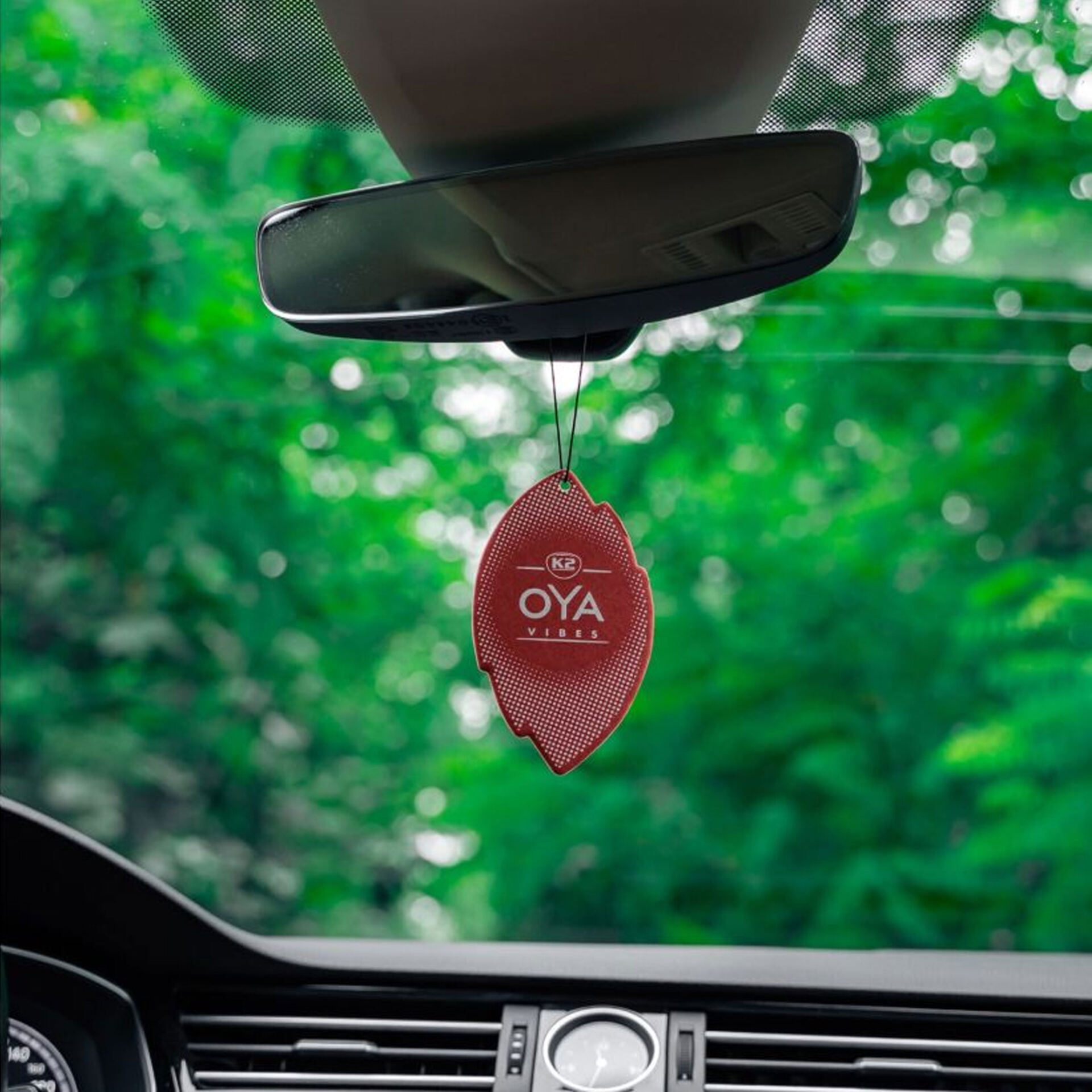 K2 V910 OYA Vibes Cherry Zawieszka Zapachowa Czerwona - obrazek 4