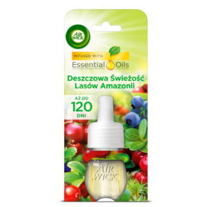 Air Wick Elektryczny odświeżacz wkład deszczowa świeżość lasów amazonii 19ml
