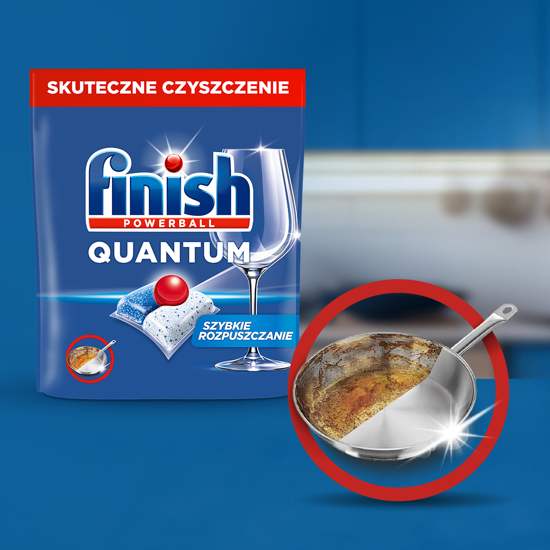 Finish Quantum kapsułki do zmywarki świeży zapach 60 sztuk - obrazek 4