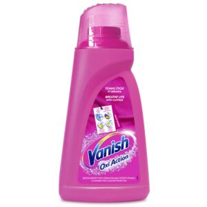 Vanish Oxi action pink odplamiacz do białego i kolorowego prania 1L