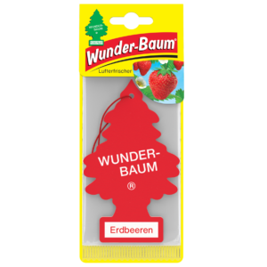 WUNDER-BAUM Choinka Zapachowa Zapach Samochodowy do samochodu Truskawka