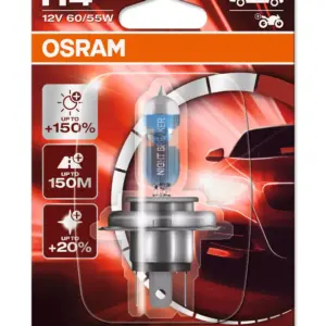 Osram 呕ar贸wka Samochodowa Night Breaker H4 NL 150% +150M