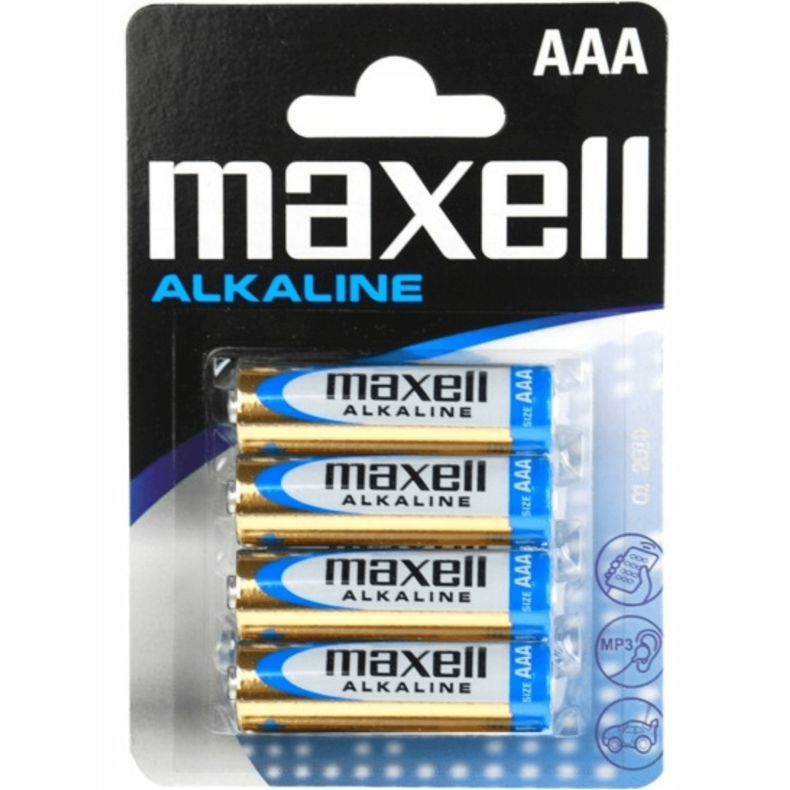 Maxell Baterie Alkaiczne Paluszki LR03 4BL 1,5V