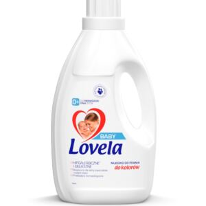 Lovela Baby hipoalergiczne mleczko płyn do prania kolorów 1,45L