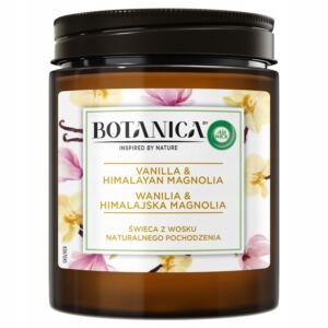 Air Wick Botanica świeca z wosku naturalnego pochodzenia wanilia i himalajska magnolia