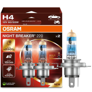 Osram Night Breaker H4 NL 220% .