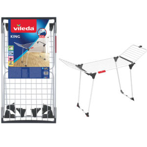 Vileda KING Suszarka na pranie składana 20 metrów