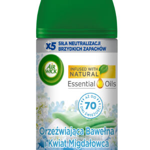 Air Wick Wkład do odświeżacza orzeźwiająca bawełna i kwiat migdałowca 250ml