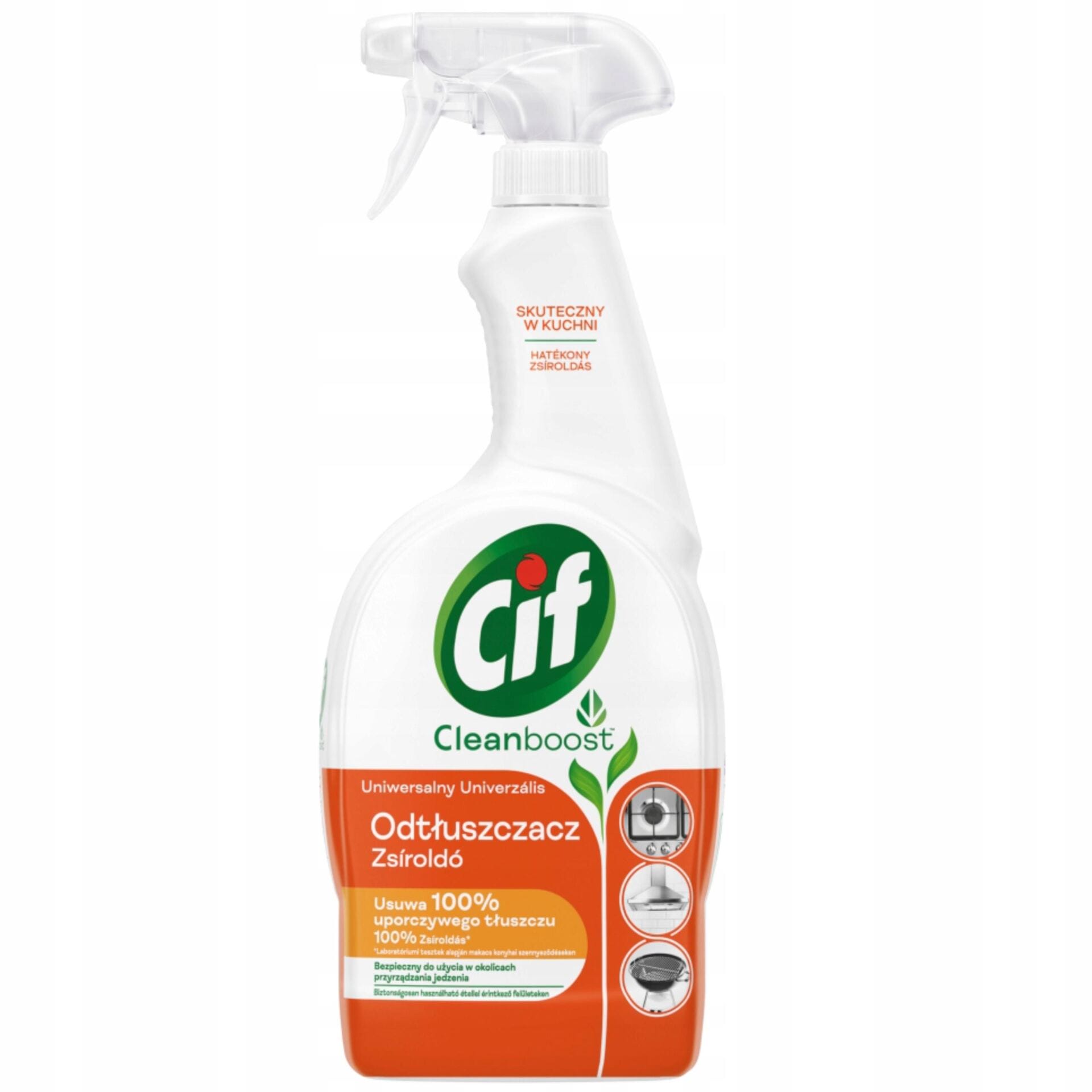 Cif Cleanboost Uniwersalny Odtłuszczacz do Kuchni 750 ml