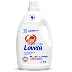 Lovela Baby hipoalergiczne mleczko płyn do prania kolorów 2,9L