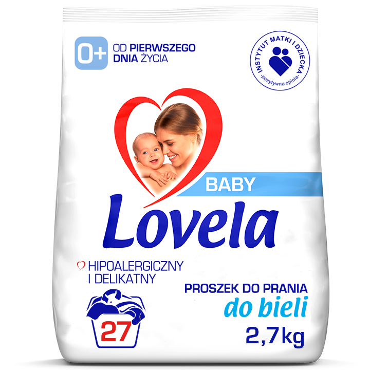 Lovela Baby hipoalergiczny proszek do prania bieli 2,7kg