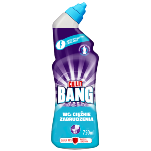 Cillit Bang Żel wc do toalet ciężkie zabrudzenia 750ml