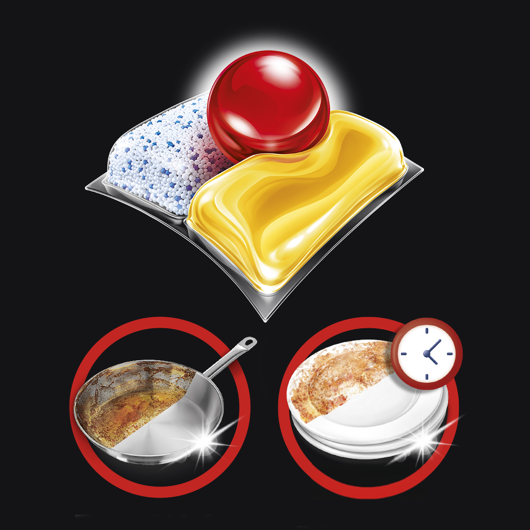 FINISH Ultimate kapsułki do zmywarki cytrynowe 50 sztuk - obrazek 6